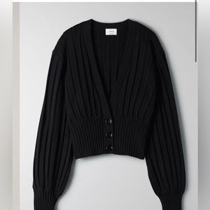 Wilfred plunge cardigan